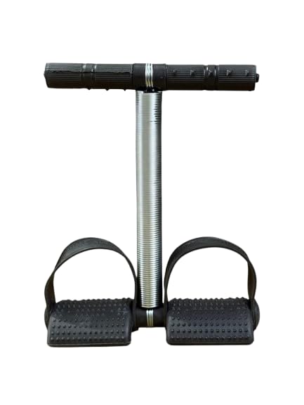 Buddy Cares Tummy Trimmer Single Spring, Fitness Exercise Equipment for Home Workout, Abdominal Training Tool with Foot Pedals-image-27