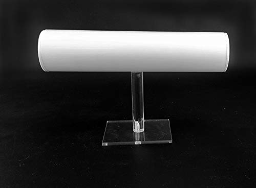 2020 YXWEI Ganadores de brazaletes de acrílico del Reloj exhibición de la joyería Soporte del sostenedor Organizador de la joyería juwellery for la Cuerda Cabeza de la Barra T escaparate