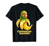 Funny Chimpanzini Bananini Italian Brainrot Shirts