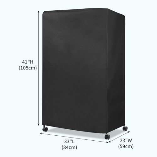 Image of Birdcage Cover Breathable Sunshade Cage Cover for Parrot Large Bird Cage Covers for Night (Black 23 * 13 * 21Inch)