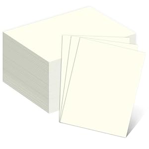 110lb Cream Cardstock, Goefun 100 S...