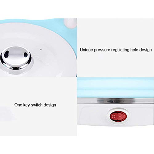 Bouilloire pliable bleue au design compact et épuré de 555 ml - 5