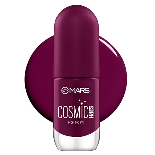 Image of MARS Cosmic Hue Nail Paint (10.0 ml) (58-UMBRA) | Intense Color | Ultra-Glossy Shine | Long-Lasting & Chip-Resistant | Non-Sticky | Quick-Drying Formula