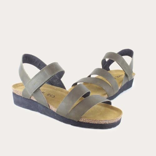 Image of NAOT Kayla Women's Sandals - Supportive 3-Strap Design with Backstrap, Cork & Latex Footbed - Arch Support - Travel-Friendly Comfortable Walking Sandals for All-Day Wear