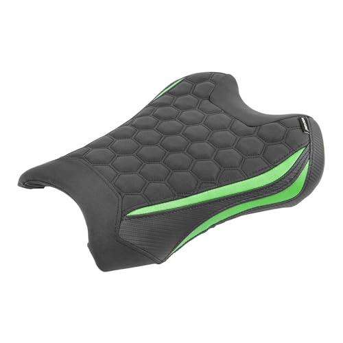 Funda para asiento de moto Kawasaki ZX-10R acabado premium verde