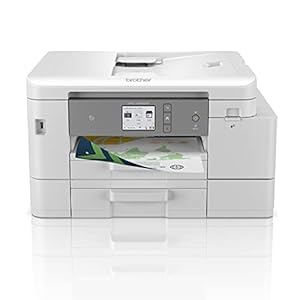 Brother MFC-J4540DWXL 4-in-1 kleureninkjet multifunctioneel apparaat (printer, scanner, kopieerapparaat, fax), wit, 435 x 250 x 355 mm