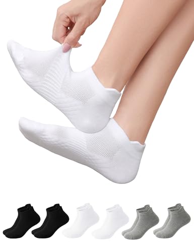 Briyat 6 Pares Calcetines Tobilleros Mujer 39-42/35-38