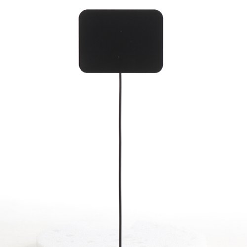 Package of Mini Chalkboard Made from Metal with an Attached Metal Stake- Package of 6