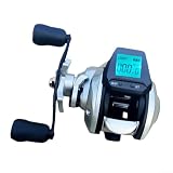Digital Baitcasting Reel 7.2: 1 rapporto LCD Counter (viola destra)