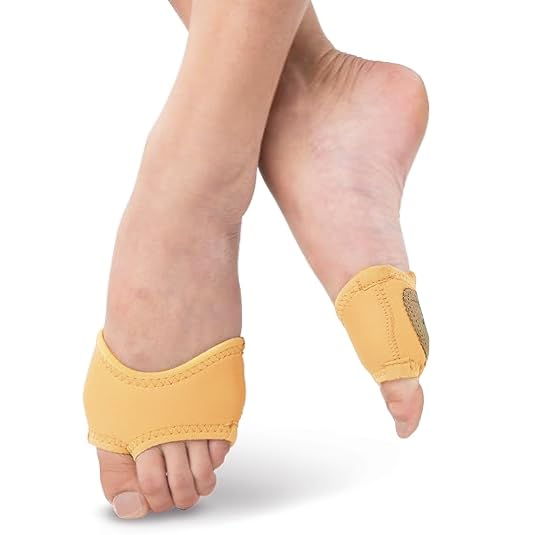 Wuchieal Women's Dance Footnote Neoprene Half Sole Dance Paws Forefoot Pad Half Lyrical Shoes3