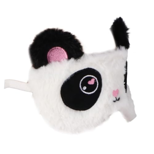 Masque de sommeil panda Veemoon en peluche douce pour filles