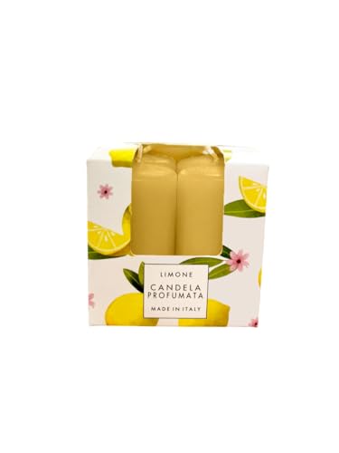 Lot de 4 bougies parfumées -...