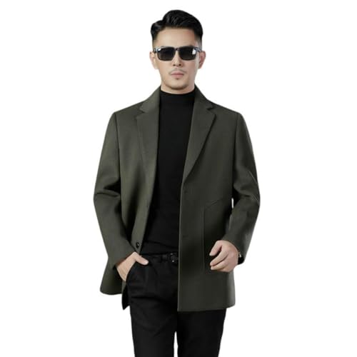 Chaqueta de invierno para hombre en cachemira para oficina y eventos