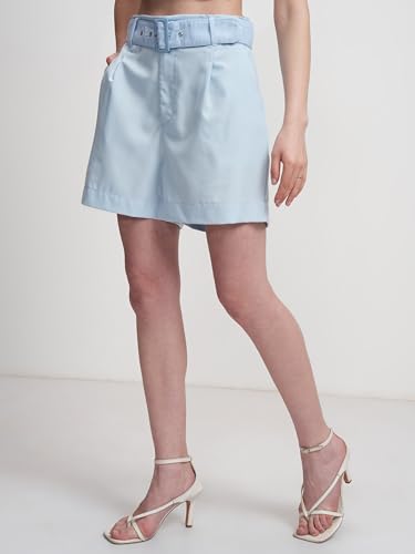 Image of Tokyo Talkies Women's Regular Fit Regular Shorts | Stretchable Shorts