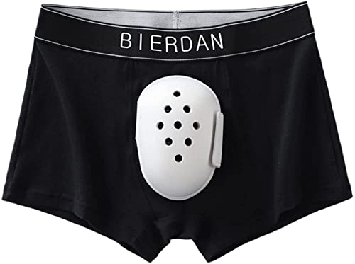 Breathable Boxer Shorts for Boys After Circumcision, Circumcision Underwear, Post Circumcision Underwear, Surgery Recovery(black,M-Medium)