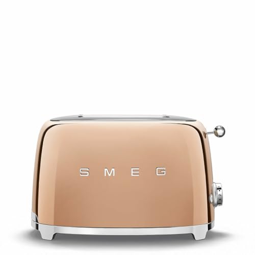 SMEG - Torradeira 2Tostas TSF01RGEU, Rosagold