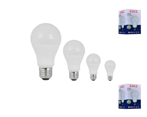 Ampoule LED E27 15W ENT lot de 10 lampes pour un éclairage domestique efficace
