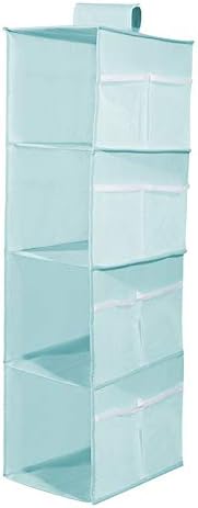 Washable Storage Organizer Multilayer Foldable Hanging Bra Panties Socks Storage Bag (Gray)