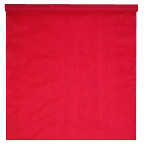Tema: matrimonio. Santex 5481-7-100, grande tappeto opaco monouso, 15 m, colore: rosso