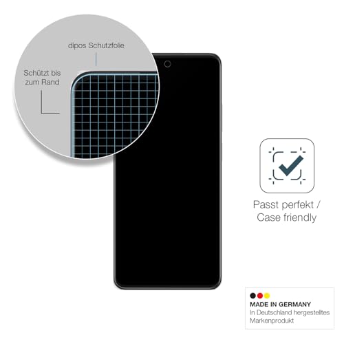 dipos I 2x Protection ecrán mat compatible avec Oppo A40 Verre souple Film Protecteur 9H