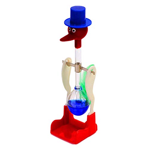 AKDSteel Funny Toy, Creative Non-Stop Liquid Drinking Glass Lucky Bird Funny Duck Drink Water Desk Toy Perpetual Motion Blue Ideal Gift for Kids, Friends AKDSteel Funny Toy, Creative Non-Stop Liquid Drinking Glass Lucky Bird Funny Duck Drink Water Desk Toy Perpetual Motion Blue Ideal Gift for Kids, Friends