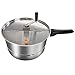 Stovetop - Pentola per popcorn con manico e coperchio in gomma a isolamento termico immagine