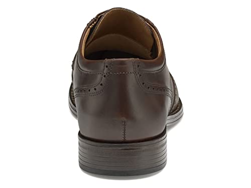 Image of Johnston & Murphy Lewis Embossed Wing Tip Tan Full Grain 9.5 M (D)