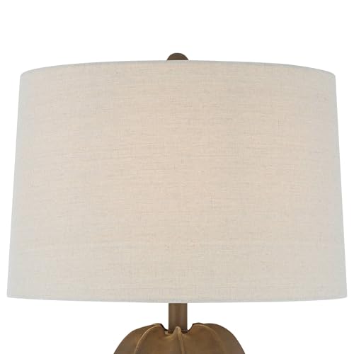Lámpara de mesa moderna 30 pulg Chocolate Brown 360 Lighting miniatura 3
