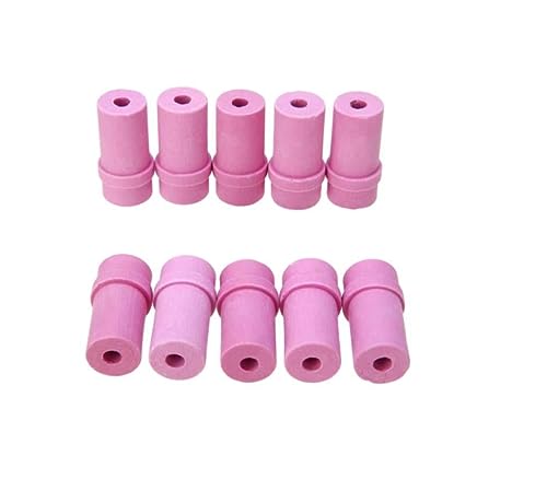 Vleant Sandstrahldüse aus Keramik (Innendurchmesser 4,5 mm + 5 mm), Sandstrahldüsen für tragbare Sandstrahlpistole, 10 Stück