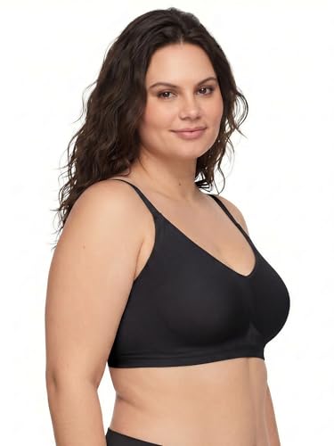 Image of Warners Easy Does It Underarm-Smoothing with Seamless Stretch Wireless Lightly Lined Comfort Bra