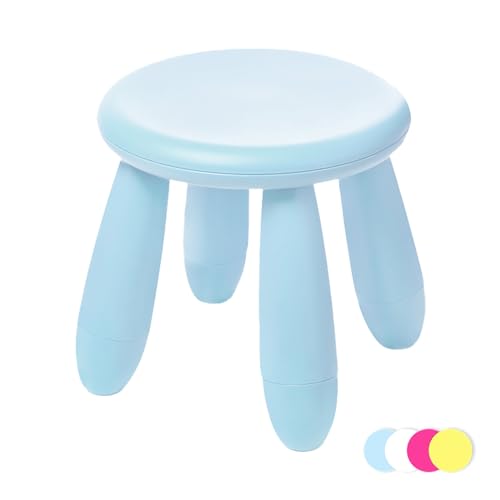 Image of Kids Step Stool, Kindergarten Study Stools, Lightweight Footstools are Sturdy and Durable, Very Suitable for Use in The Kitchen, Bathroom and Bedroom(yellow)