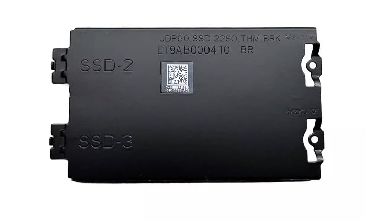 Support SSD M.2 2280 refroidissement double thermique pour Dell Alienware 18