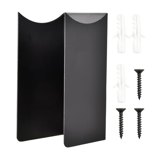 Soporte de pared para fregona, almacenamiento de accesorios de jardín, soporte de acero para fregona y escoba, para cocina, lavandería, apartamento, sótano, jardín, patio, hogar