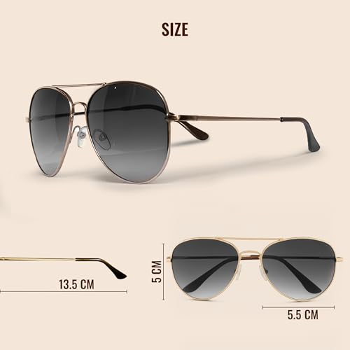 Image of SLOVIC Sunglasses for Men Stylist | UV Protection Goggles for Man | Lightweight & Durable Polycarbonate Material | Unisex Gift for Man & Women | Mens Fashion Sunglasses
