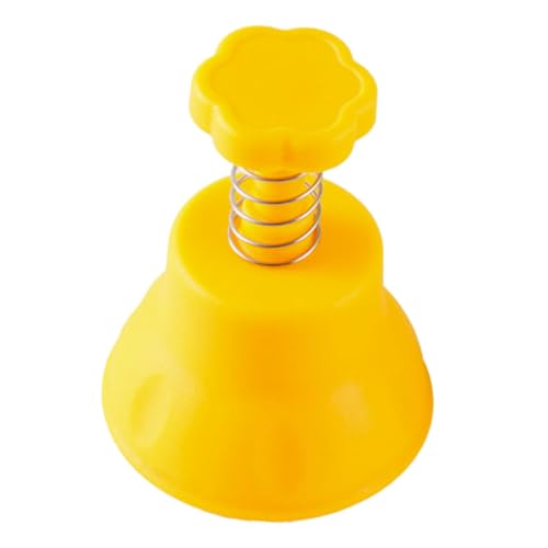 Ciieeo abridor de frutas accesorios cocinita pelador de verduras manual de exprimidor lemonade pelador de piña manzana cuchara de maracuyá abridor de maracuyá de cocina el plastico Yellow