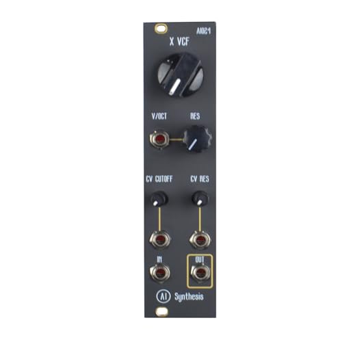AI024 X Filter Eurorack Module Black