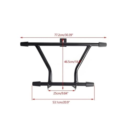 Stunt cage MoGarde de qualité supérieure noire pour les modèles Softail 2018 et plus