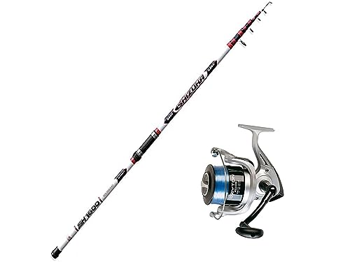 🐟 Cuscinetto a sfere Long Life System Antiritorno di tipo Multi Stop Frizione anteriore micro-regolabile a dischi sovradimensionati Bobina ultraleggera Long Cast Superlight Filo Max Plus colore azzurro già caricato sulla bobina Rullino guidafilo ATS (Anti Twist System) Manovella bilanciata con pomello ergonomico SIZE 6500 PESO GR 580 RAPPORTO DI RECUPERO 4.1:1 81 cm CAPACITà Ø 40 275 m CUSCINETTI 1