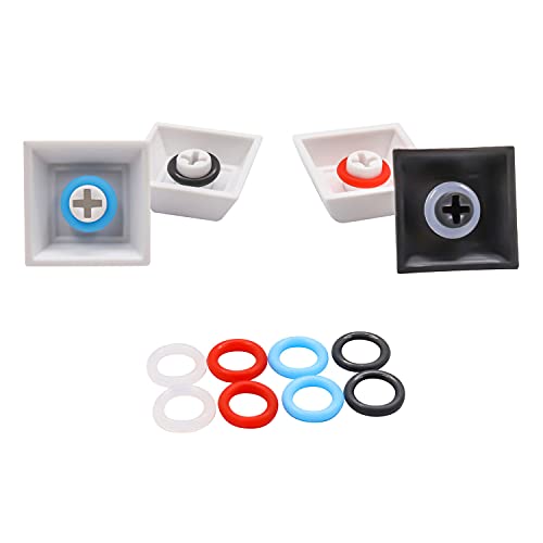 Threebulls 120Pcs Rubber O-Ring Switch Dampeners Keycap Sky Blue For Cherry Mx Key Switch Keyboards Dampers #TOP5
