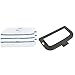 BLACK+DECKER FSMCG Adaptateur Tapis pour Nettoyeur Vapeur & Accessoires pour balais Vapeur, 2 Patins Microfibre pour Nettoyeur Vapeur, 16 x 34 x 3 cm, Compatibles avec balais Vapeur