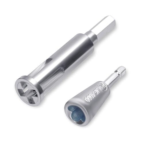 2 Uds Herramientas Para Torcer Cables, 6mm Vástago Hexagonal 2-6 Vías Herramienta Para Torsión De Alambre Herramienta Para Pelar Y Torcer Cables Torcedor De Alambre Para Taladros Eléctricos