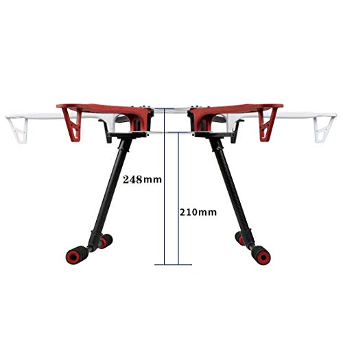 Qwinout F550 Airframe Rc Hexacopter Drone Kit Diy Pnf Unassembly Combo Set With Kkmulticopter Flight Controller For Beginners (No Battery And Remote Controller) #TOP4