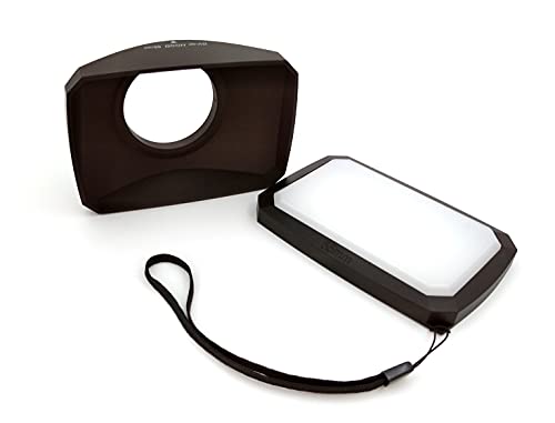 Pare-soleil grand angle 16:9 55 mm compatible avec Sony FDR AX40 AX43 AX53 AX55