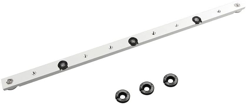 30/45 Type Universal T-Track Slider Aluminium Alloy Miter Bar Slider Table Saw Miter Gauge Rod DIY Woodworking Tools 300-850MM DaJiKan Color 450MM