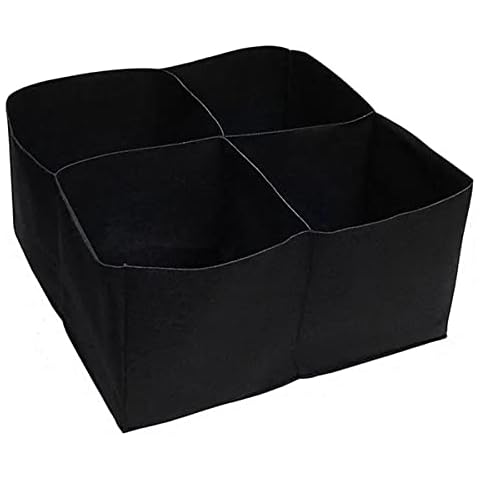 JIUJ Rectangular Raised Garden Grow Bag Cover