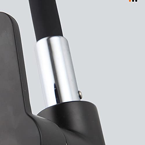 Robinet de cuisine mitigeur noir moderne avec douchette extractible pull down spray
