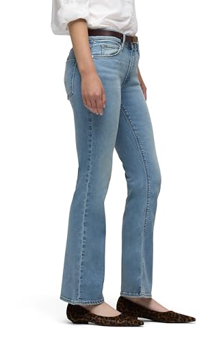 HUDSON Women's Nico Mid-Rise Bootcut Barefoot Jean2