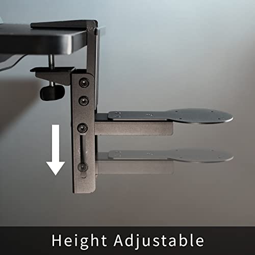 Vivo Steel Clamp-On Joystick And Throttle Mount Designed Only For Thrustmaster Hotas Warthog Dual Throttle System For Windows, Attaches To Desks Up To 2.3 Inches Thick, Black, Mount-Js1 #TOP4