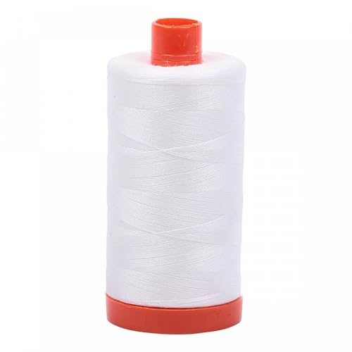 Aurifil 50wt Cotton 1,422yd-Natural White