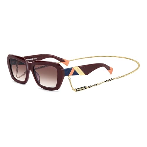Lunettes de soleil Missoni bordeaux pour vos terrasses estivales et escapades en ville